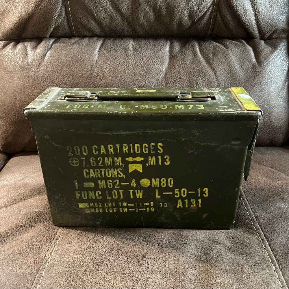 Vintage Ammo Box